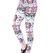 Load image into Gallery viewer, Aztec Indian Leggings (White)