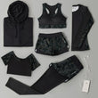 Load image into Gallery viewer, Black Camo Tracksuit (2 - 6 Pcs)