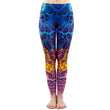 Load image into Gallery viewer, Aztec Indian Leggings (White)
