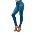 Load image into Gallery viewer, Fleece Denim Jeggings