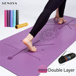 Load image into Gallery viewer, TPE Yoga Double Layer Non-Slip Mat