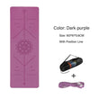Load image into Gallery viewer, TPE Yoga Double Layer Non-Slip Mat