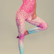 Load image into Gallery viewer, Lotus Print Yoga Set