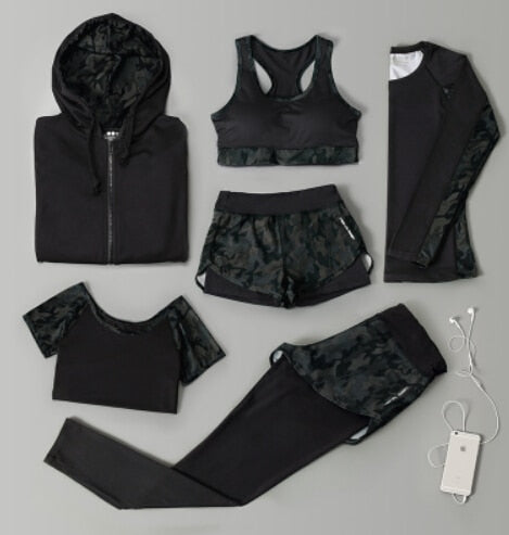 Black Camo Tracksuit (2 - 6 Pcs)