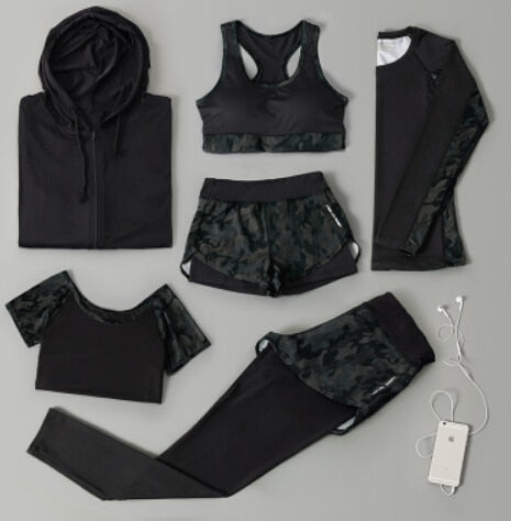 Black Camo Tracksuit (2 - 6 Pcs)