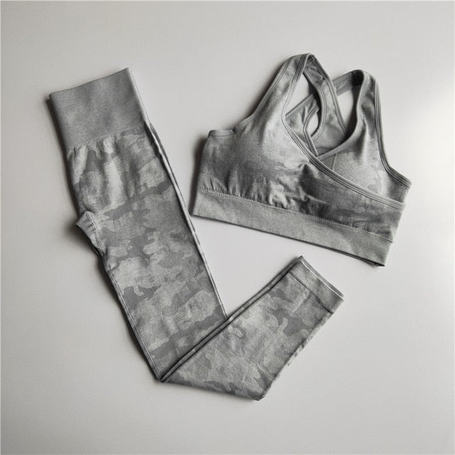 CAMO Yoga Set