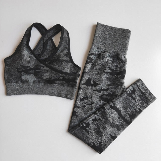 CAMO Yoga Set